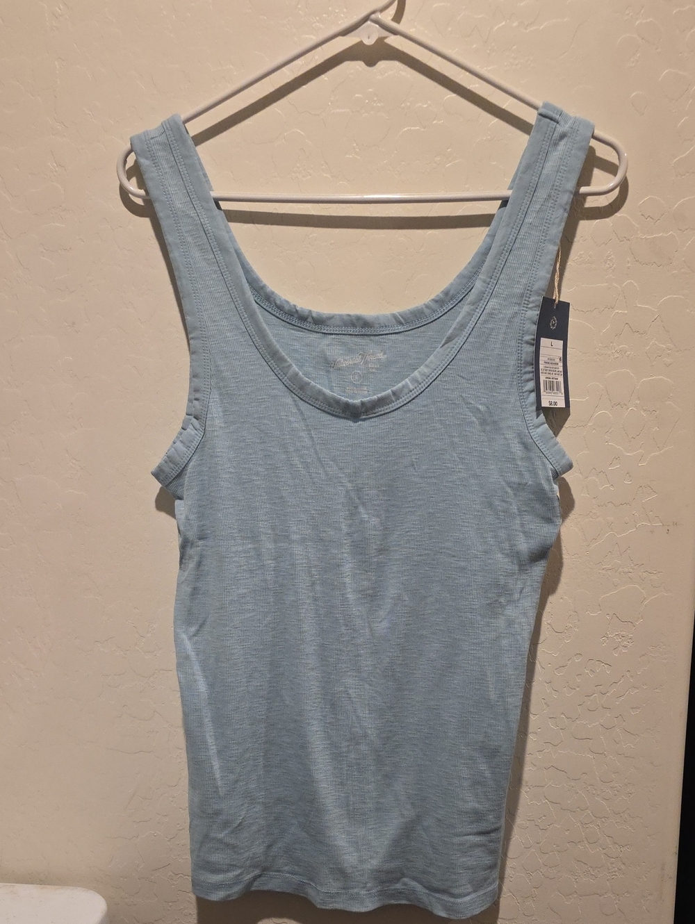 Universal Thread Light Blue Scoop Neck Tank